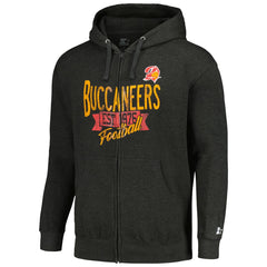 Tampa Bay Buccaneers Starter Gridiron Classics Post Season Full-Zip Hoodie - Charcoal online