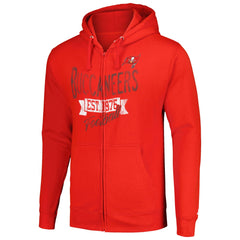 Tampa Bay Buccaneers Starter Domestic Post Season Full-Zip Hoodie - Red on sale