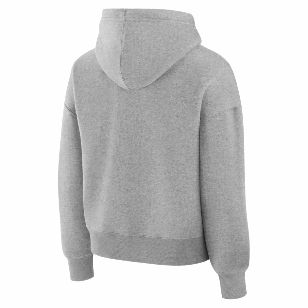 Edmonton Oilers Fanatics Women's Essential Hoodie Heather Gray