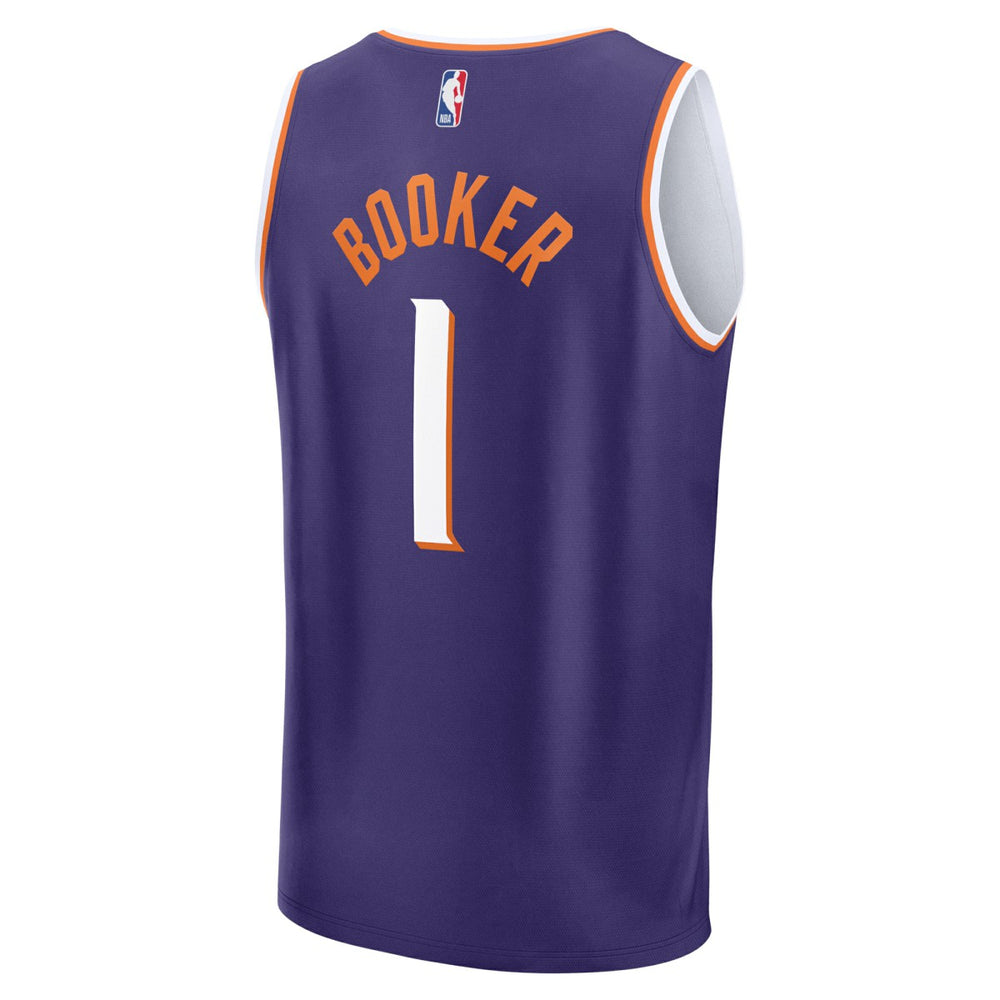Devin Booker Phoenix Suns Fast Break Replica Jersey - Icon Edition - Purple | Fanatics on sale