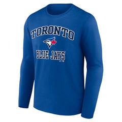 Toronto Blue Jays Logo Athletic Heart & Soul Long Sleeve T-Shirt - Royal