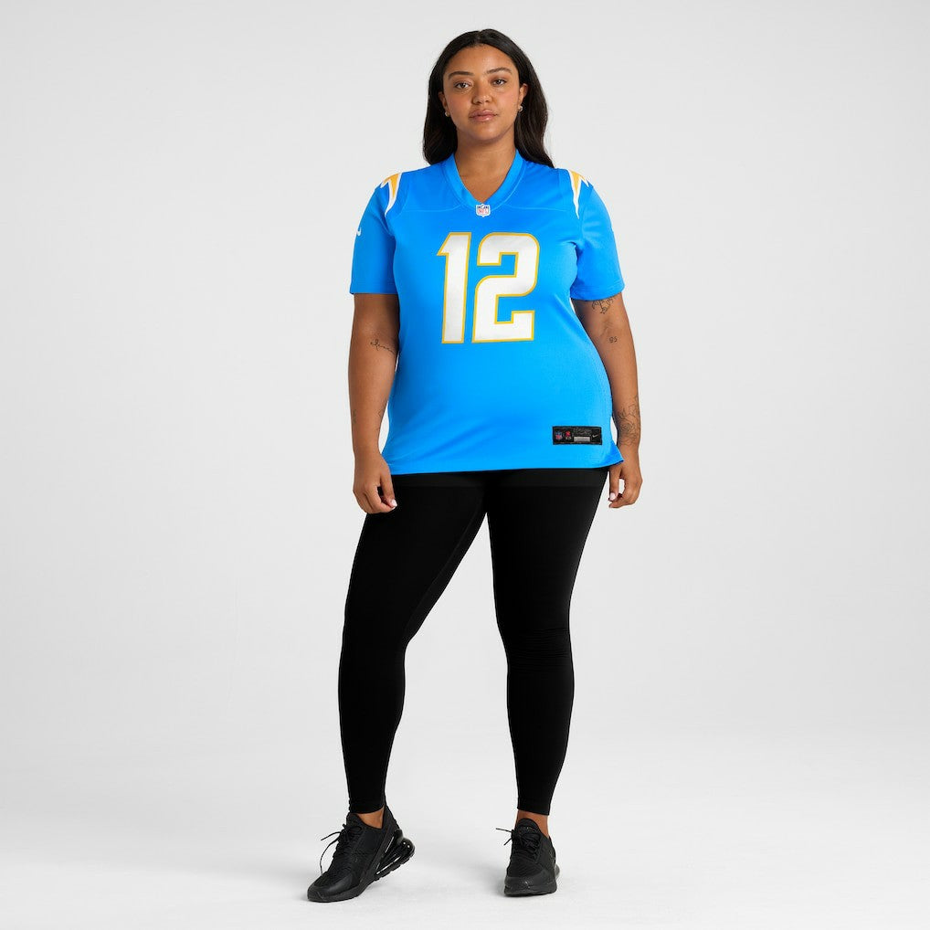 Derius Davis Los Angeles Chargers Women's Team Game Jersey - Powder Blue | Nike outlet