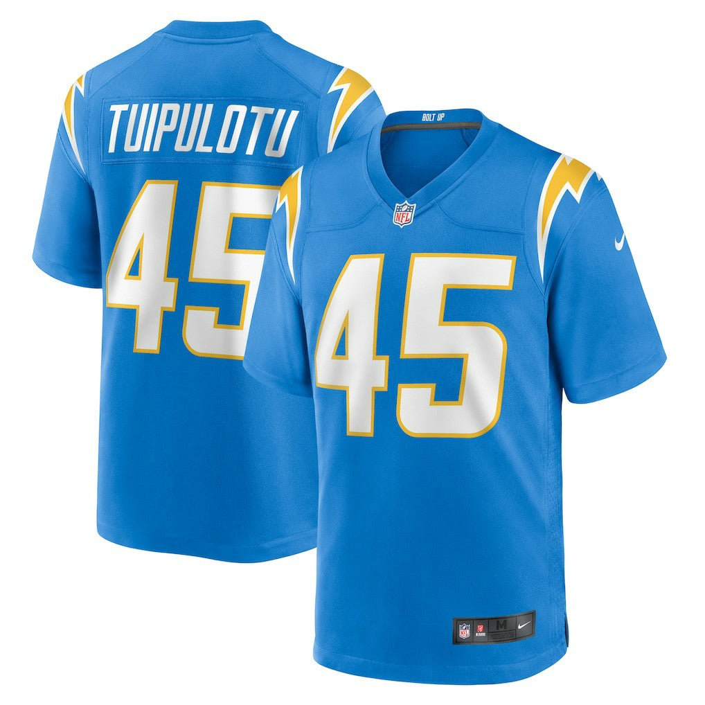 Tuli Tuipulotu Los Angeles Chargers Team Game Jersey - Powder Blue | Nike sale
