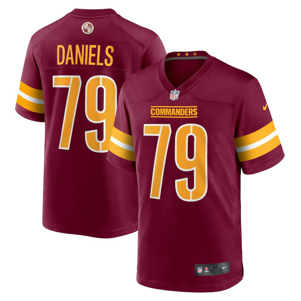 Braeden Daniels Washington Commanders Team Game Jersey - Burgundy | Nike discount