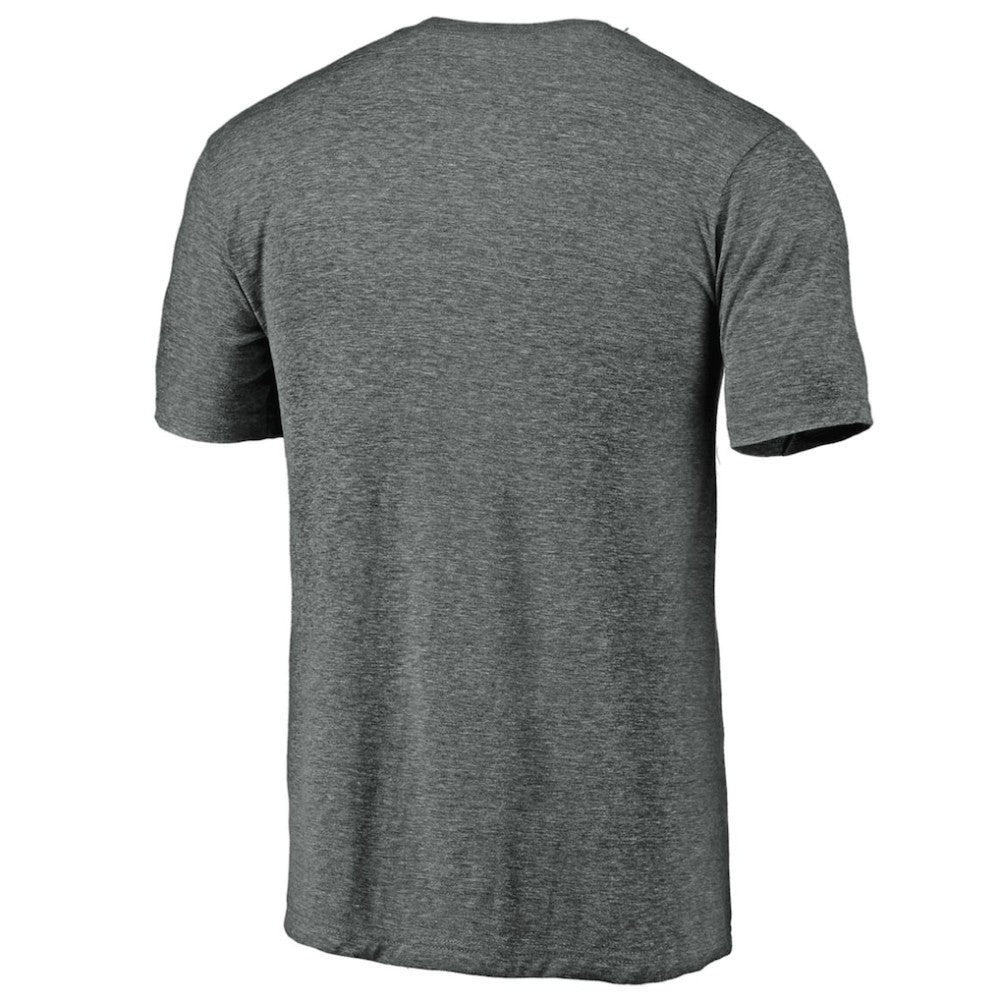 San Diego Padres Official Logo Tri-Blend T-Shirt - Heather Gray