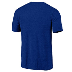 Kansas City Royals Official Logo Tri-Blend T-Shirt - Heather Royal