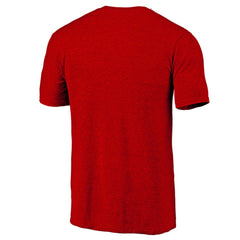 Philadelphia Phillies Official Logo Tri-Blend T-Shirt - Heather Red