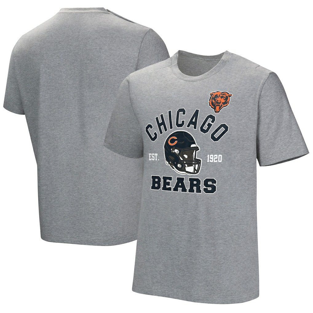 Chicago Bears Tackle Adaptive T-Shirt - Gray cheap
