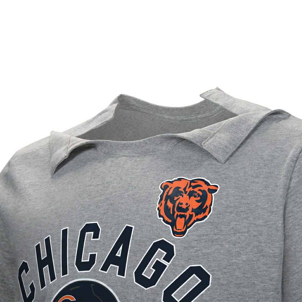 Chicago Bears Tackle Adaptive T-Shirt - Gray cheap
