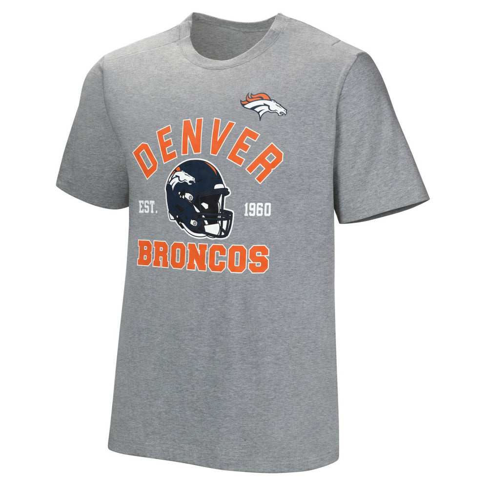 Denver Broncos Tackle Adaptive T-Shirt - Gray outlet