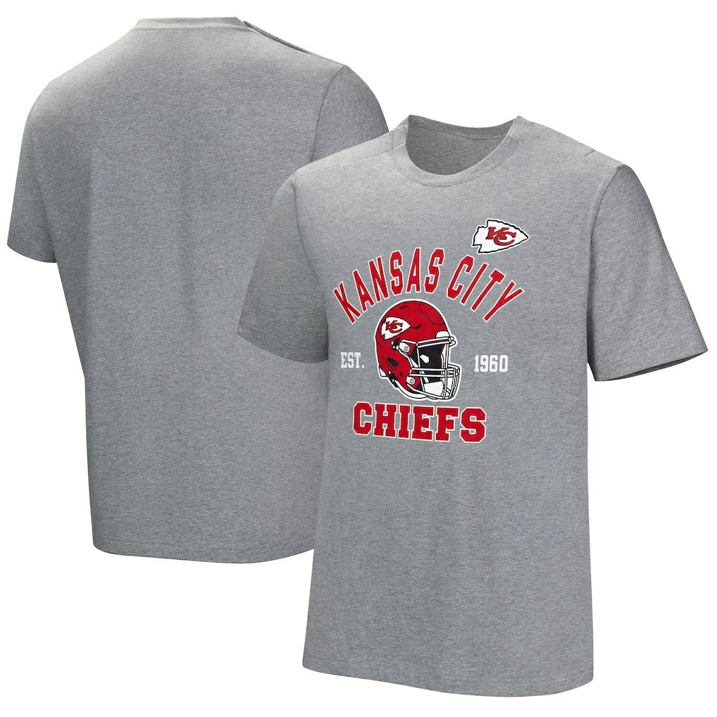 Kansas City Chiefs Tackle Adaptive T-Shirt - Gray sale