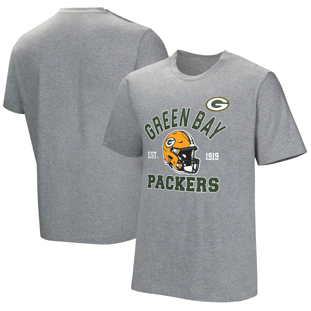 Green Bay Packers Tackle Adaptive T-Shirt - Gray on sale
