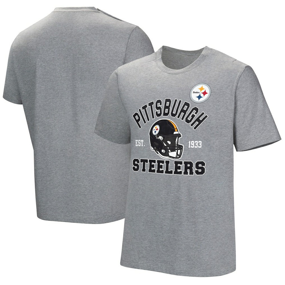 Pittsburgh Steelers Tackle Adaptive T-Shirt - Gray online