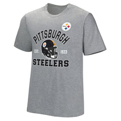 Pittsburgh Steelers Tackle Adaptive T-Shirt - Gray online