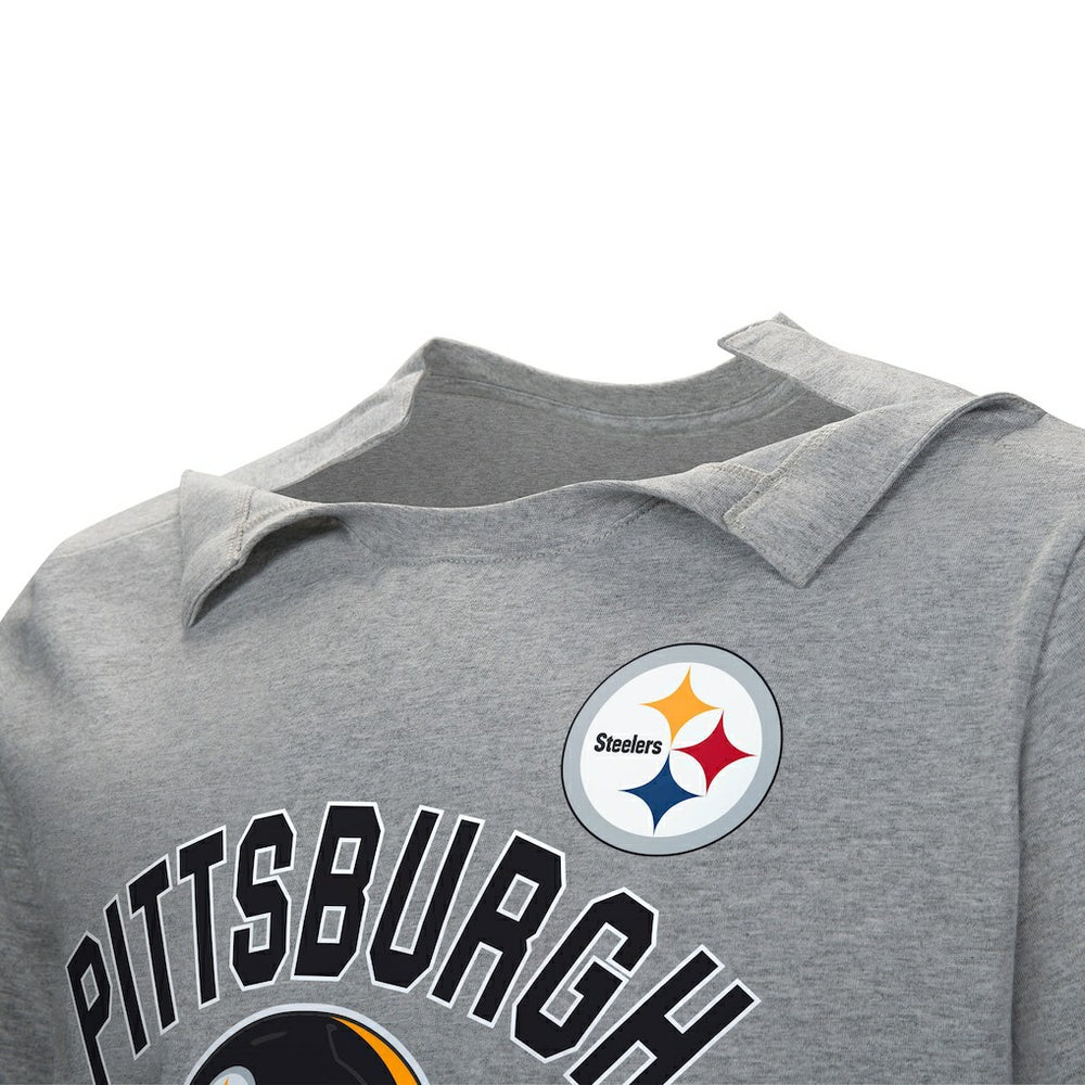 Pittsburgh Steelers Tackle Adaptive T-Shirt - Gray online