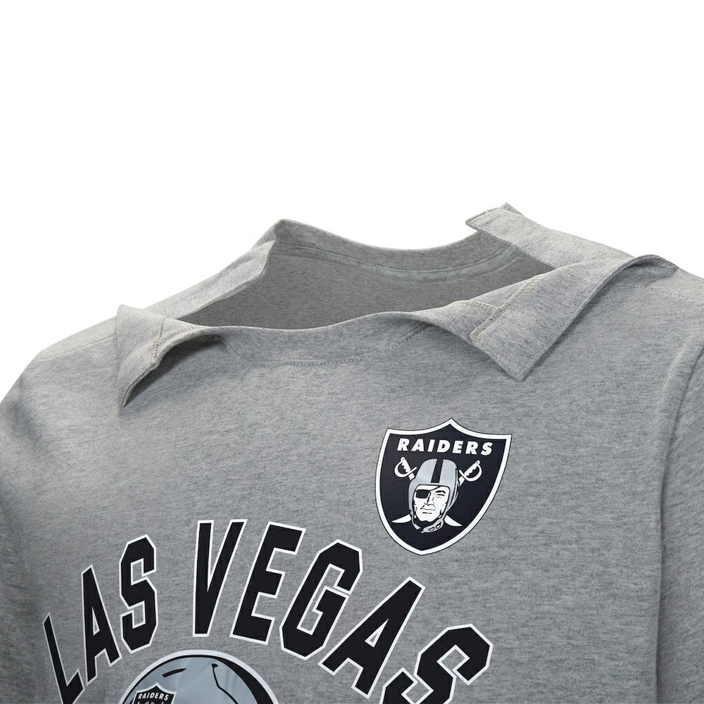 Las Vegas Raiders Tackle Adaptive T-Shirt - Gray sale