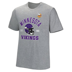 Minnesota Vikings Tackle Adaptive T-Shirt - Gray sale