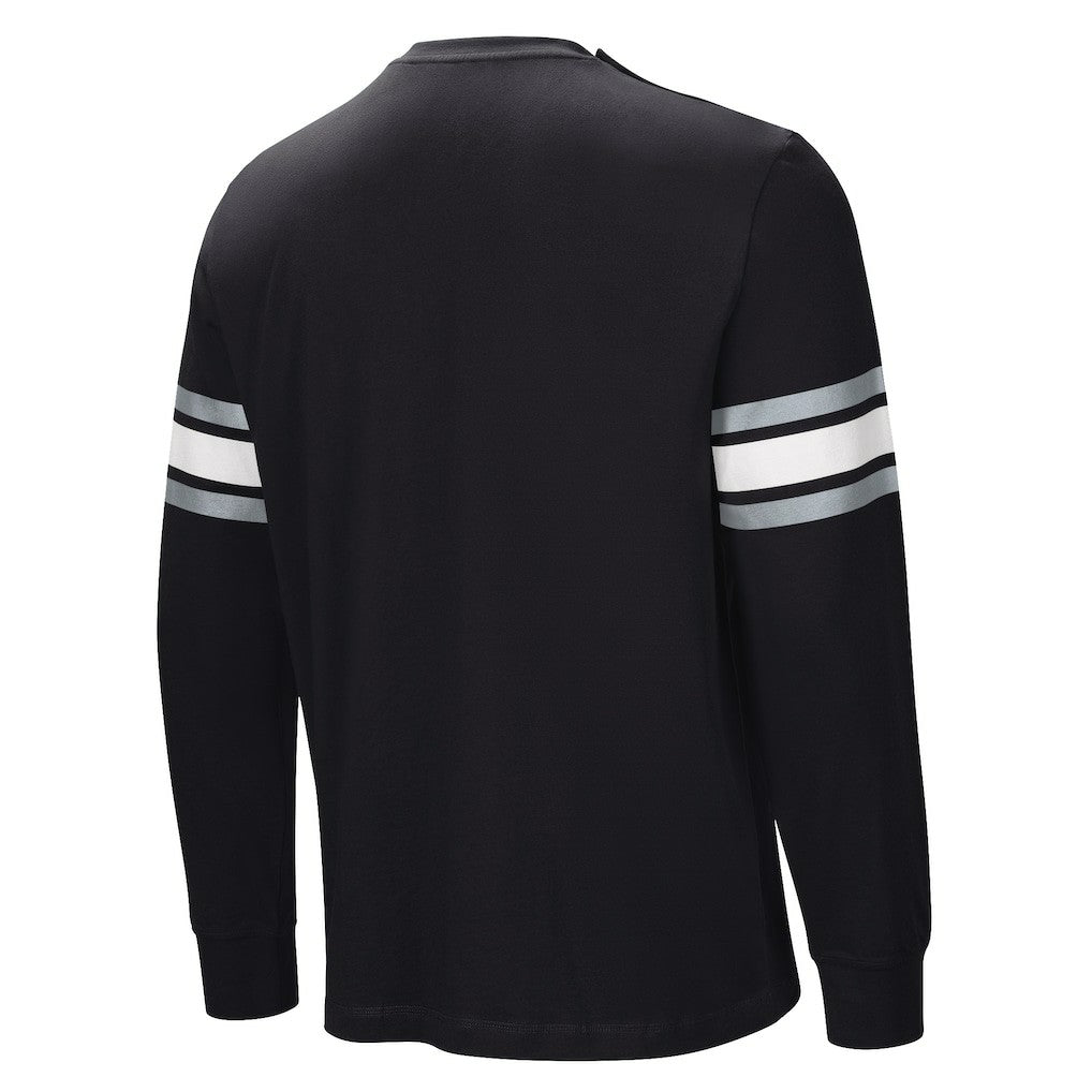 Las Vegas Raiders Hands Off Long Sleeve Adaptive T-Shirt - Black sale