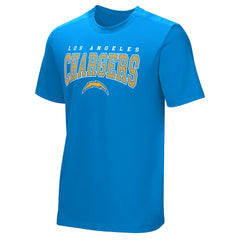 Los Angeles Chargers Home Team Adaptive T-Shirt - Blue discount