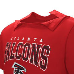 Atlanta Falcons Home Team Adaptive T-Shirt - Red for sale