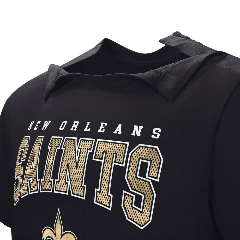 New Orleans Saints Home Team Adaptive T-Shirt - Black online