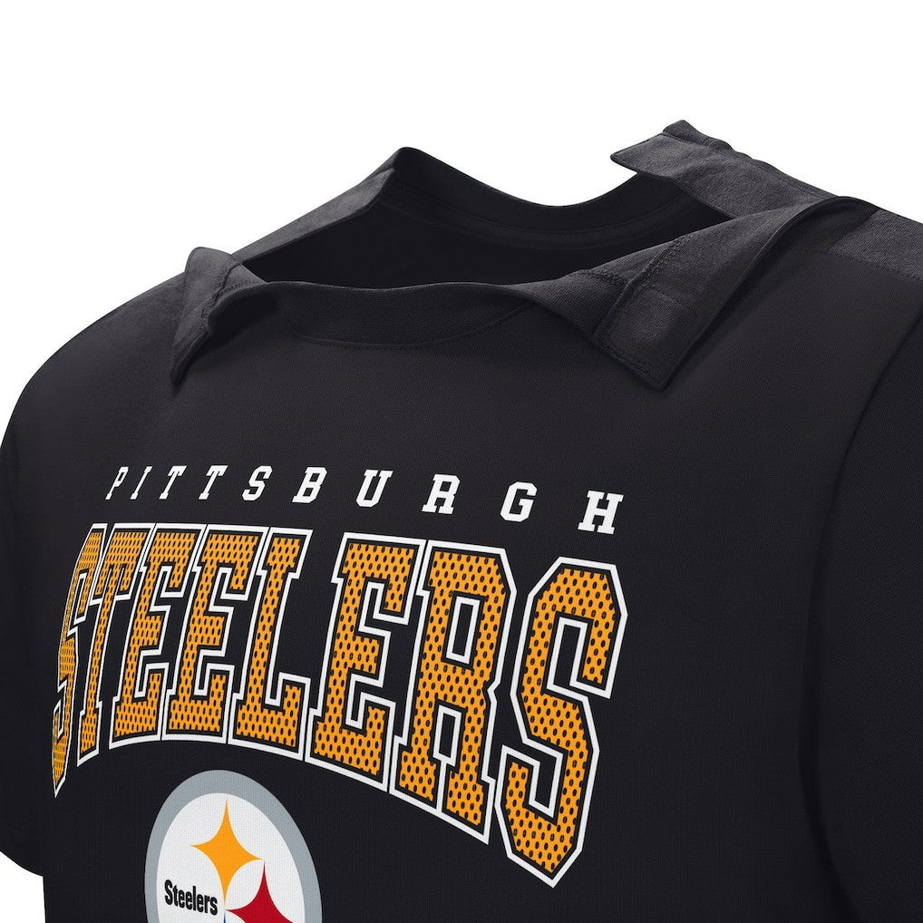 Pittsburgh Steelers Home Team Adaptive T-Shirt - Black discount