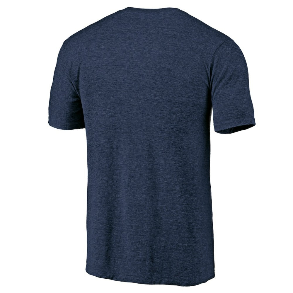 Houston Astros Cooperstown Collection Logo Tri-Blend T-Shirt - Heather Navy