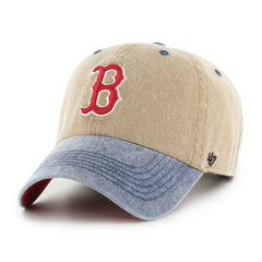 Boston Red Sox Eldin Two-Tone Adjustable Hat - Khaki | 47 brand