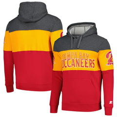 Tampa Bay Buccaneers Starter Extreme Pullover Hoodie - Red/Orange outlet
