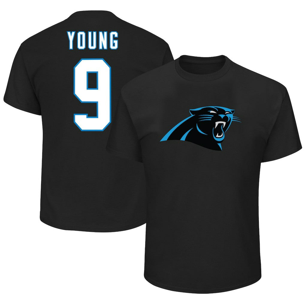 Bryce Young Carolina Panthers Big & Tall Player Name & Number T-Shirt - Black cheap