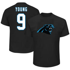 Bryce Young Carolina Panthers Big & Tall Player Name & Number T-Shirt - Black cheap