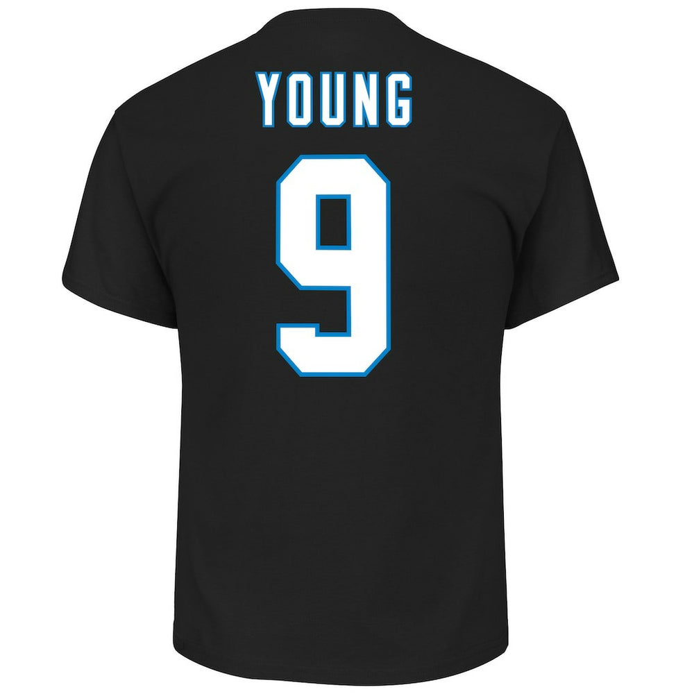 Bryce Young Carolina Panthers Big & Tall Player Name & Number T-Shirt - Black cheap