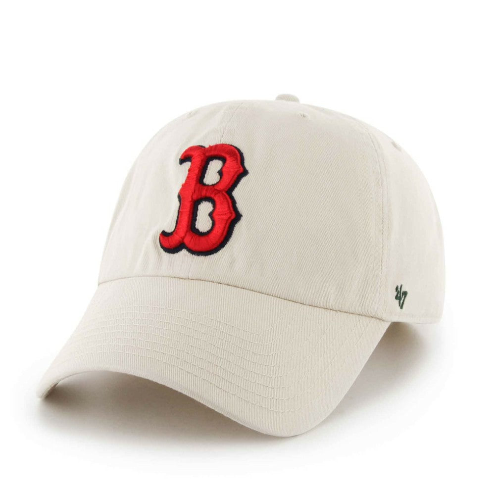 Boston Red Sox Adjustable Hat - Natural | 47 brand