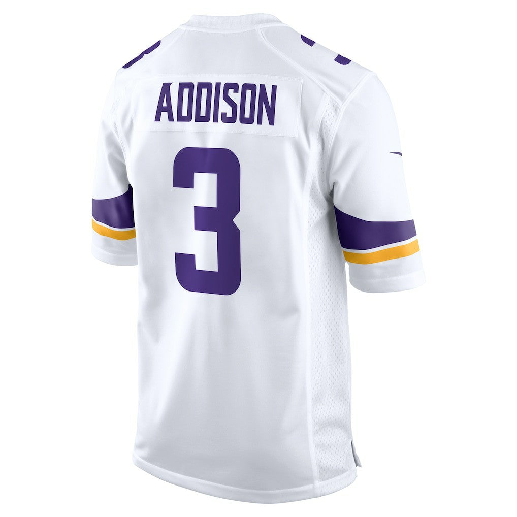 Jordan Addison Minnesota Vikings Away Game Jersey - White | Nike online