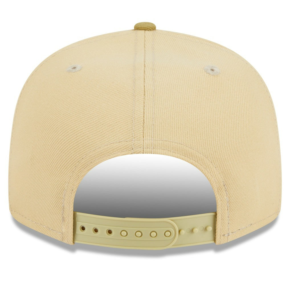 Philadelphia 76ers Green Collection Repreve 9FIFTY Snapback Hat - Khaki/Tan | New Era sale