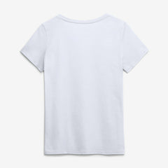 Los Angeles Chargers Logo Athletic Women's Primary Logo V-Neck T-Shirt - White outlet