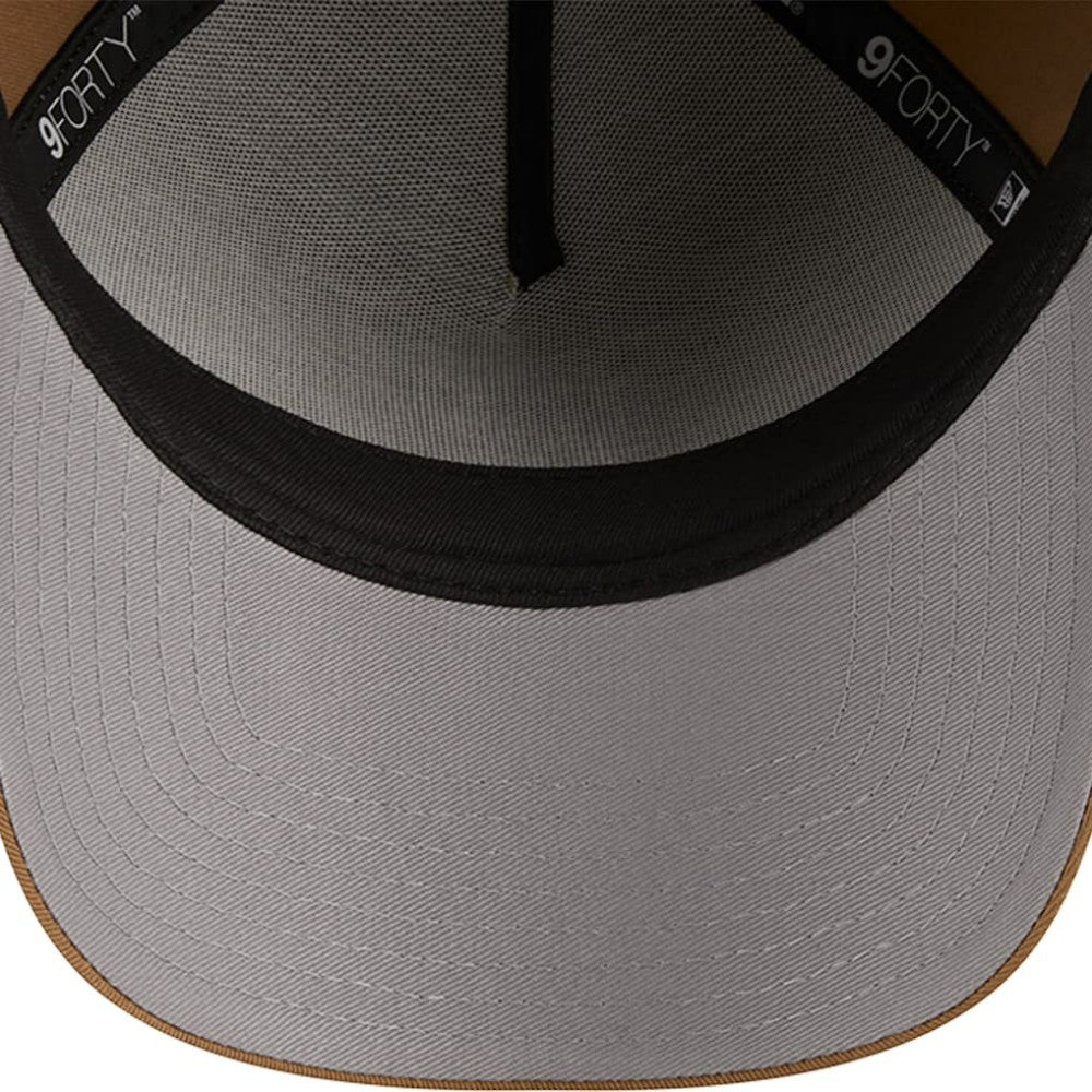 Cincinnati Reds A-Frame 9FORTY Adjustable Hat - Khaki | New Era