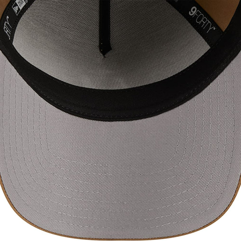 Minnesota Twins A-Frame 9FORTY Adjustable Hat - Khaki | New Era