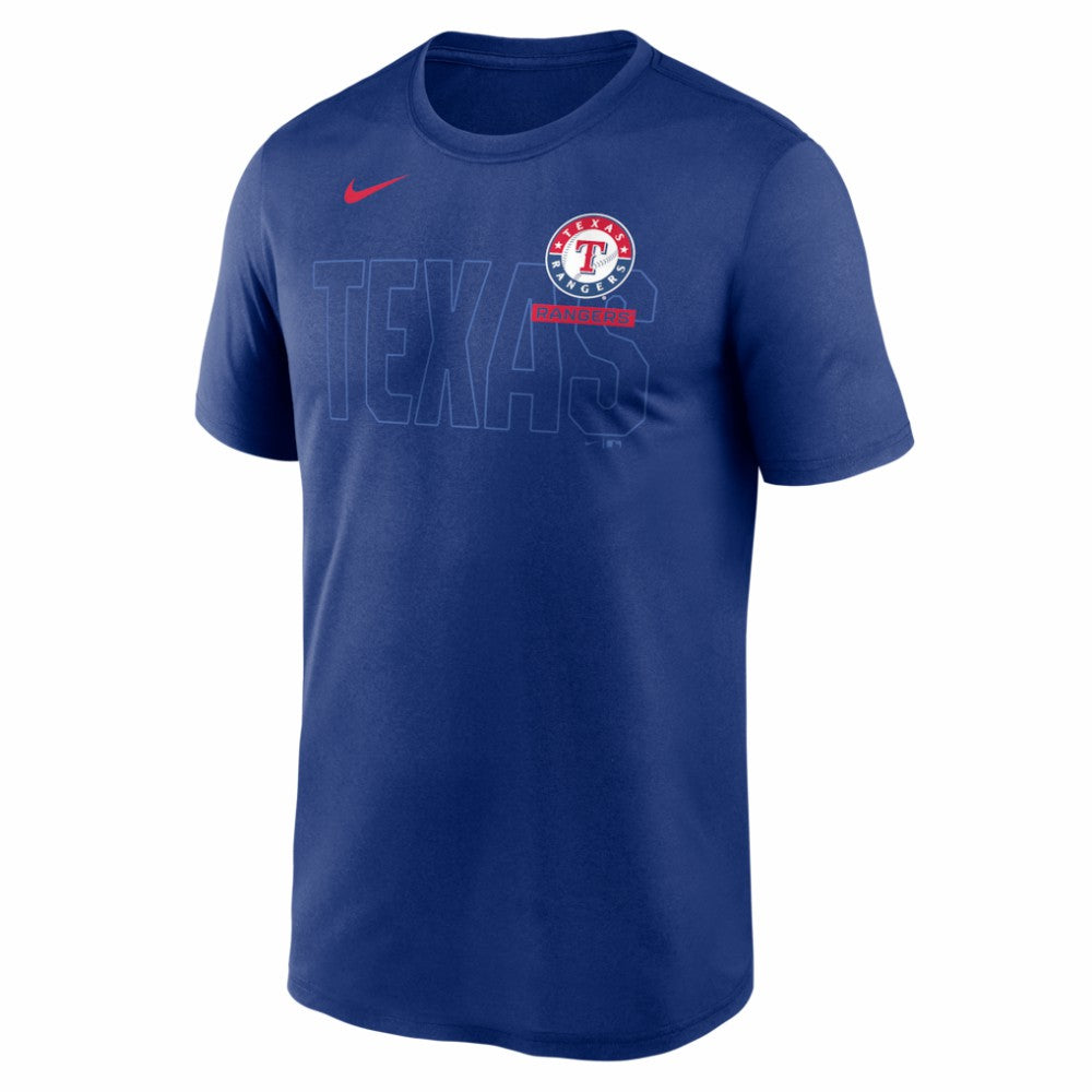 Texas Rangers Knockout Team Legend Dri-FIT T-Shirt - Royal | Nike
