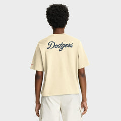 Los Angeles Dodgers Women's City Connect Pocket Boxy T-Shirt - Cream | Nike