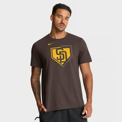 San Diego Padres Icon T-Shirt - Brown | Nike