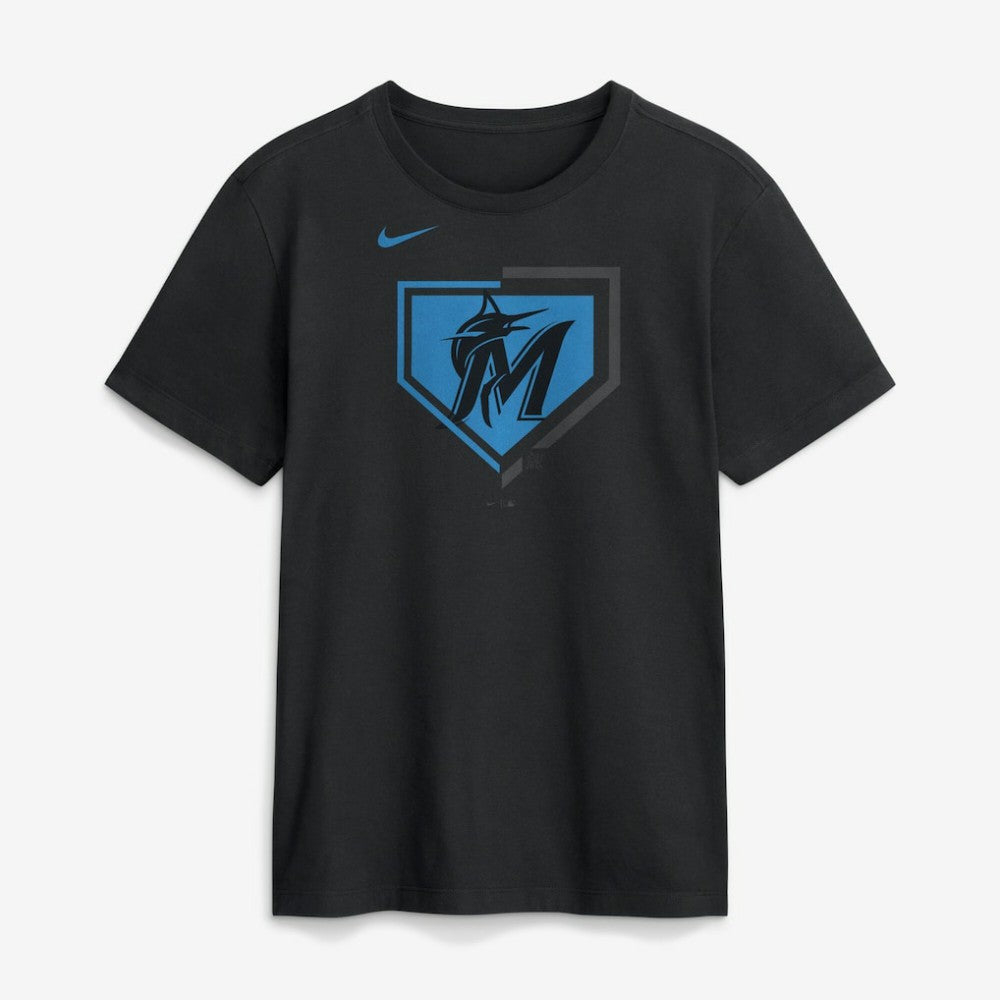 Miami Marlins Icon T-Shirt - Black | Nike