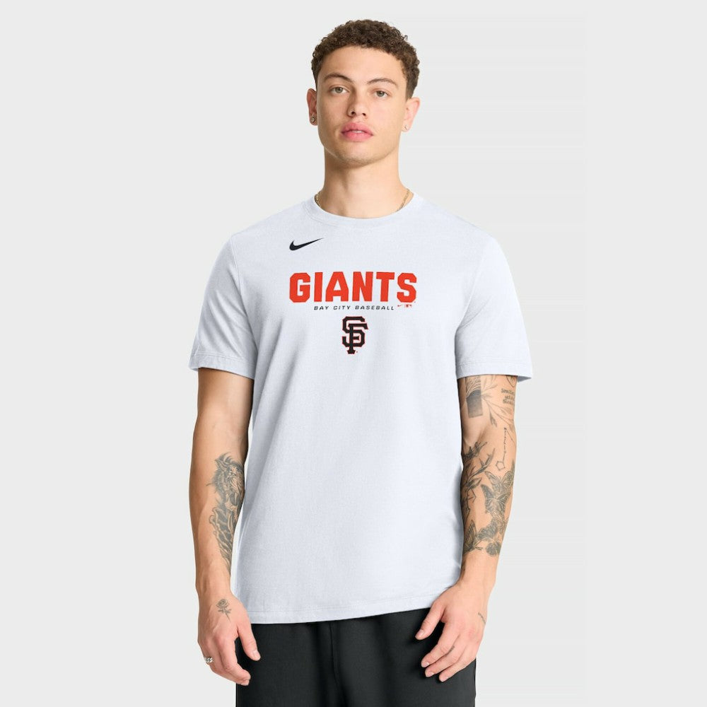 San Francisco Giants Bold Team Name T-Shirt - White | Nike