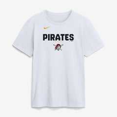 Pittsburgh Pirates Bold Team Name T-Shirt - White | Nike