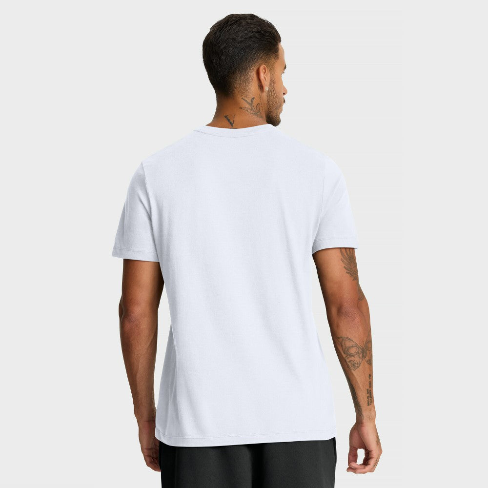 Cleveland Guardians Bold Team Name T-Shirt - White | Nike