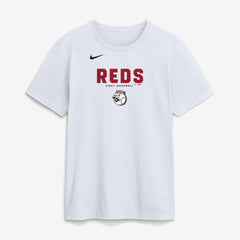 Cincinnati Reds Bold Team Name T-Shirt - White | Nike