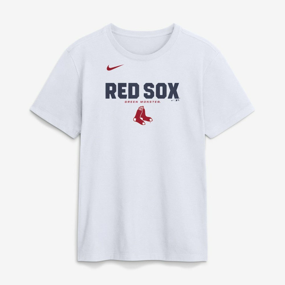Boston Red Sox Bold Team Name T-Shirt - White | Nike