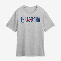 Philadelphia Phillies Swoosh Legend Dri-FIT T-Shirt - Heather Gray | Nike
