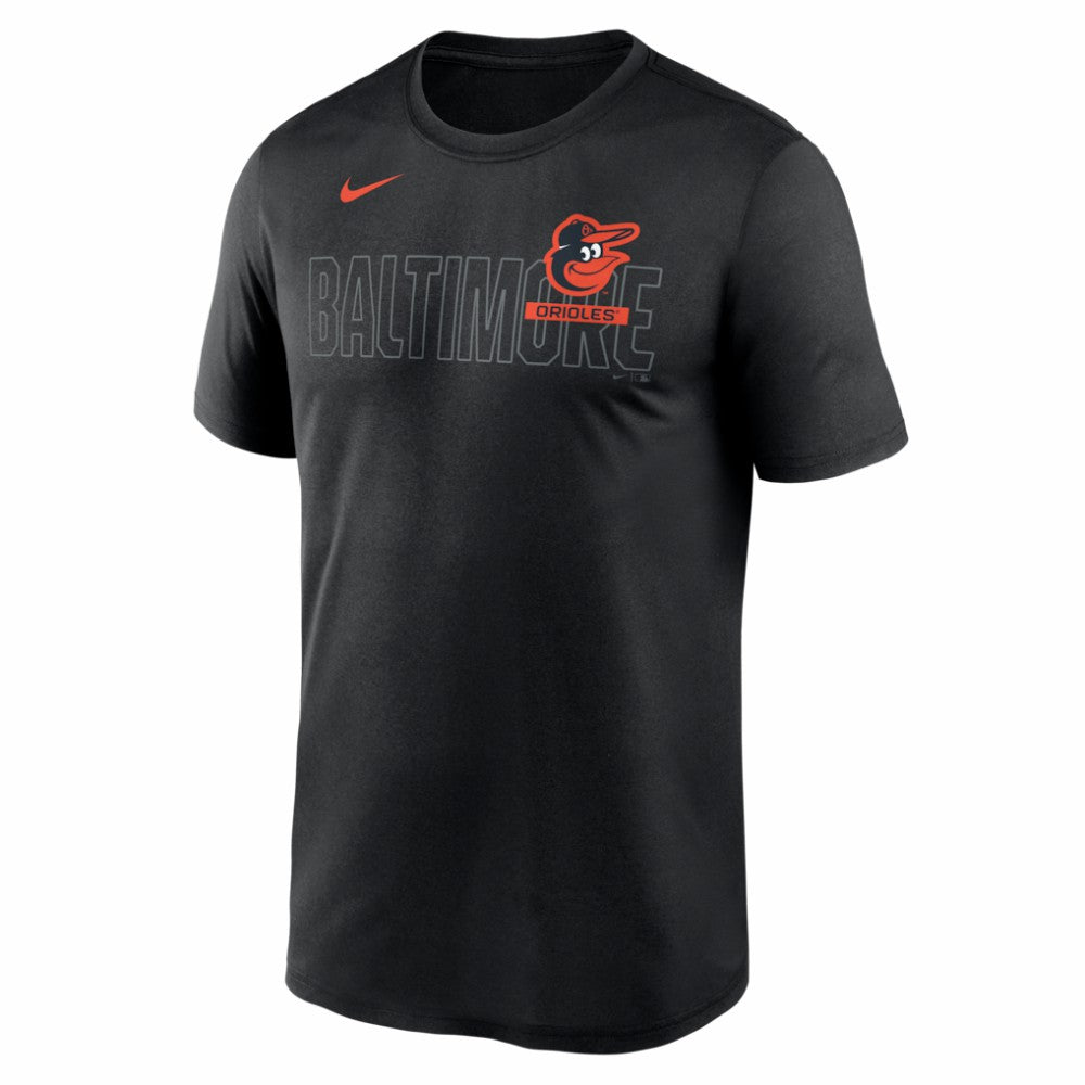 Baltimore Orioles Knockout Team Legend Dri-FIT T-Shirt - Black | Nike