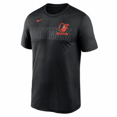 Baltimore Orioles Knockout Team Legend Dri-FIT T-Shirt - Black | Nike